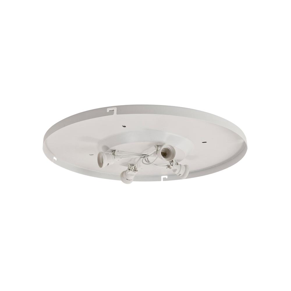 Astro 4-Way Plate Matt White Ceiling Light