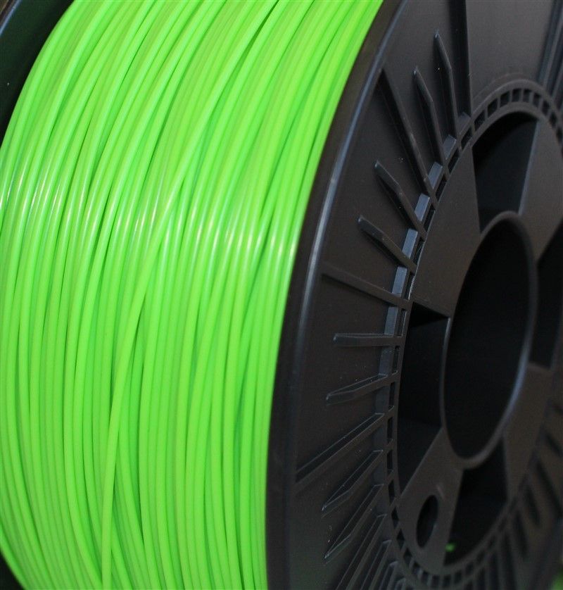 3D FilaPrint Fluorescent Green Premium ABS 1.75mm 3D Printer Filament