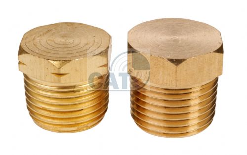 Brass Hollow Hex Male BSPT and NPT Blanking Plug