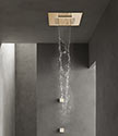 Duet Gold Ceiling Shower Head (78RG)