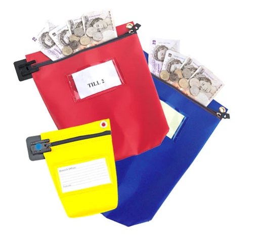 Re-usable & Tamper-evident Secure Cash Bags