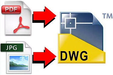 Convert PDF To DWG Services UK