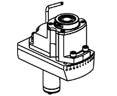 Axial driven tool H&#61;80mm