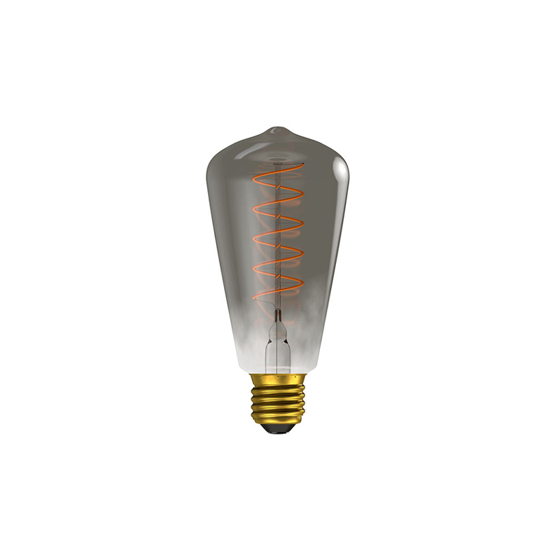 Bell Gunmetal LED Vintage Soft Coil Squirrel Cage Dimmable Bulb 4W 1800K