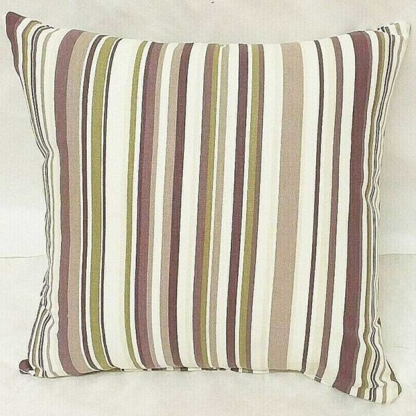 Mulberry Striped Scatter Cushion Covers and Inners. Sizes 16&#34; ? 24&#34;