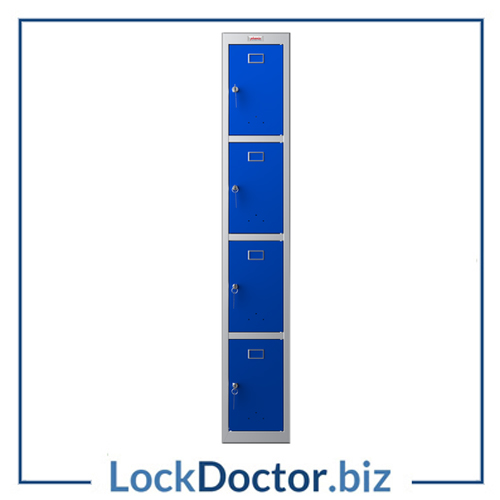 Phoenix Blue 4-Door Storage Locker