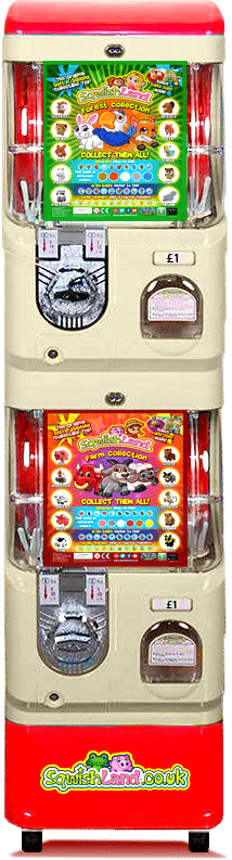 Themed Capsule Vending Machine For Shopping Centres Hinkley