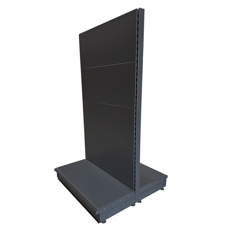 K50 Starter Gondola Bay - Dark Grey - 1.8m high, all peg back, 37cm deep base - choice of lengths...