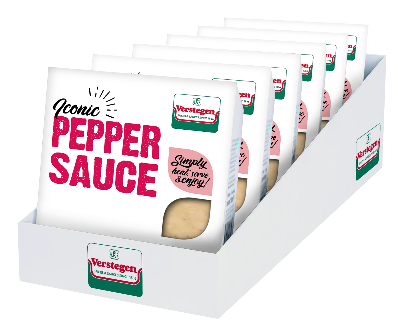 Suppliers Of Verstegen Micro Sauce Retail Pepper Sauce 6x80ml For The Foods Industry