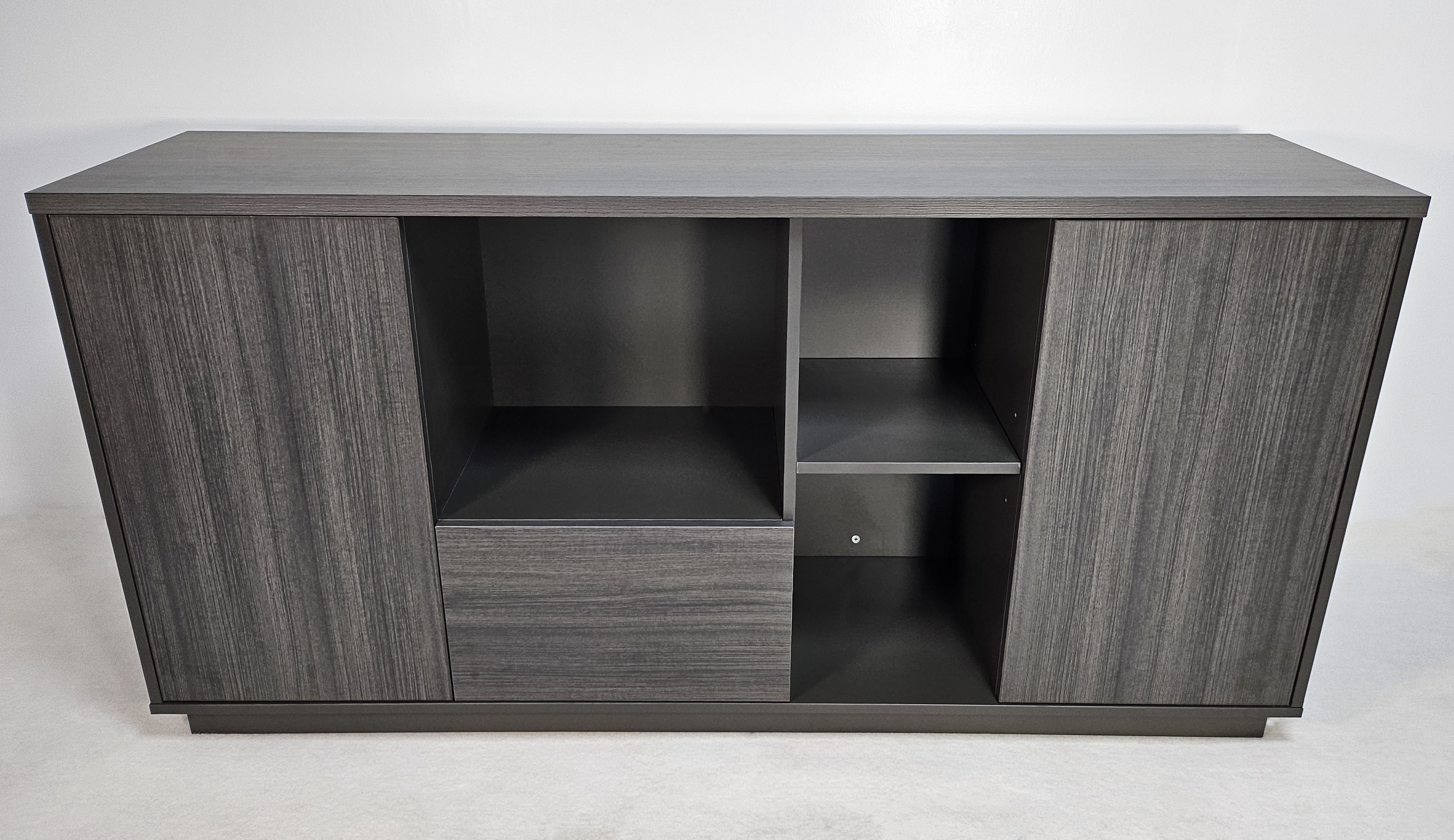 Modern Grey Oak Executive Cupboard - 1600mm - DG-S0116-04 UK
