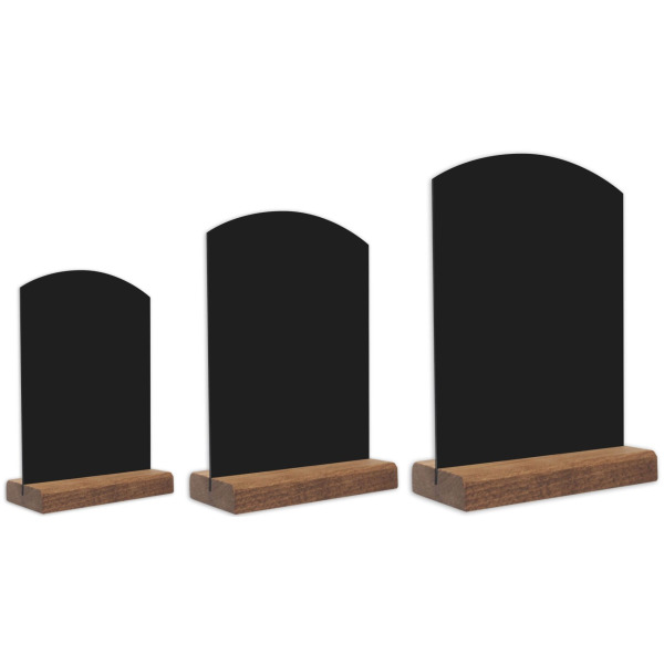 2x Budget Table Top Chalk Boards