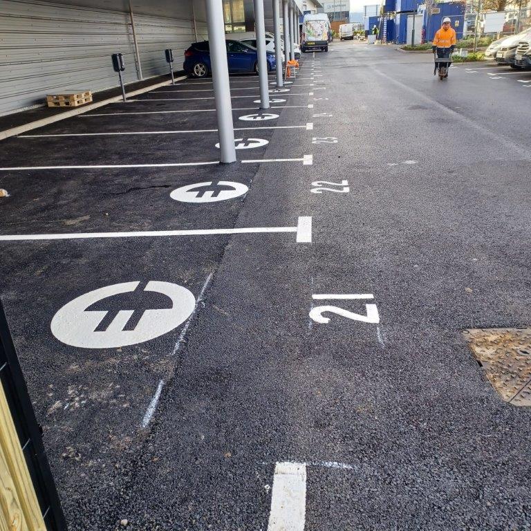 Road markings from around the world