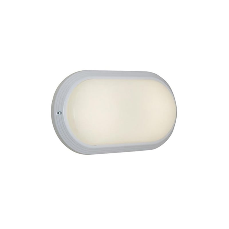 Ansell 8W Sorrento CCT LED Bulkheads With Eyelid Cover White
