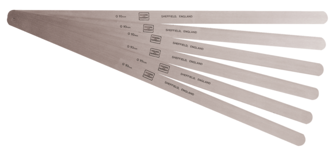 Suppliers Of Moore & Wright 126M Feeler Strip Singles - Imperial For Education Sector