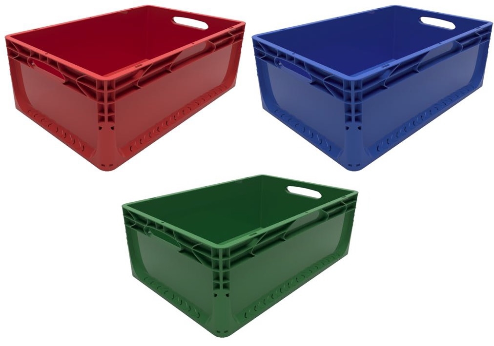46 Litre Euronorm Colour Stacking Container