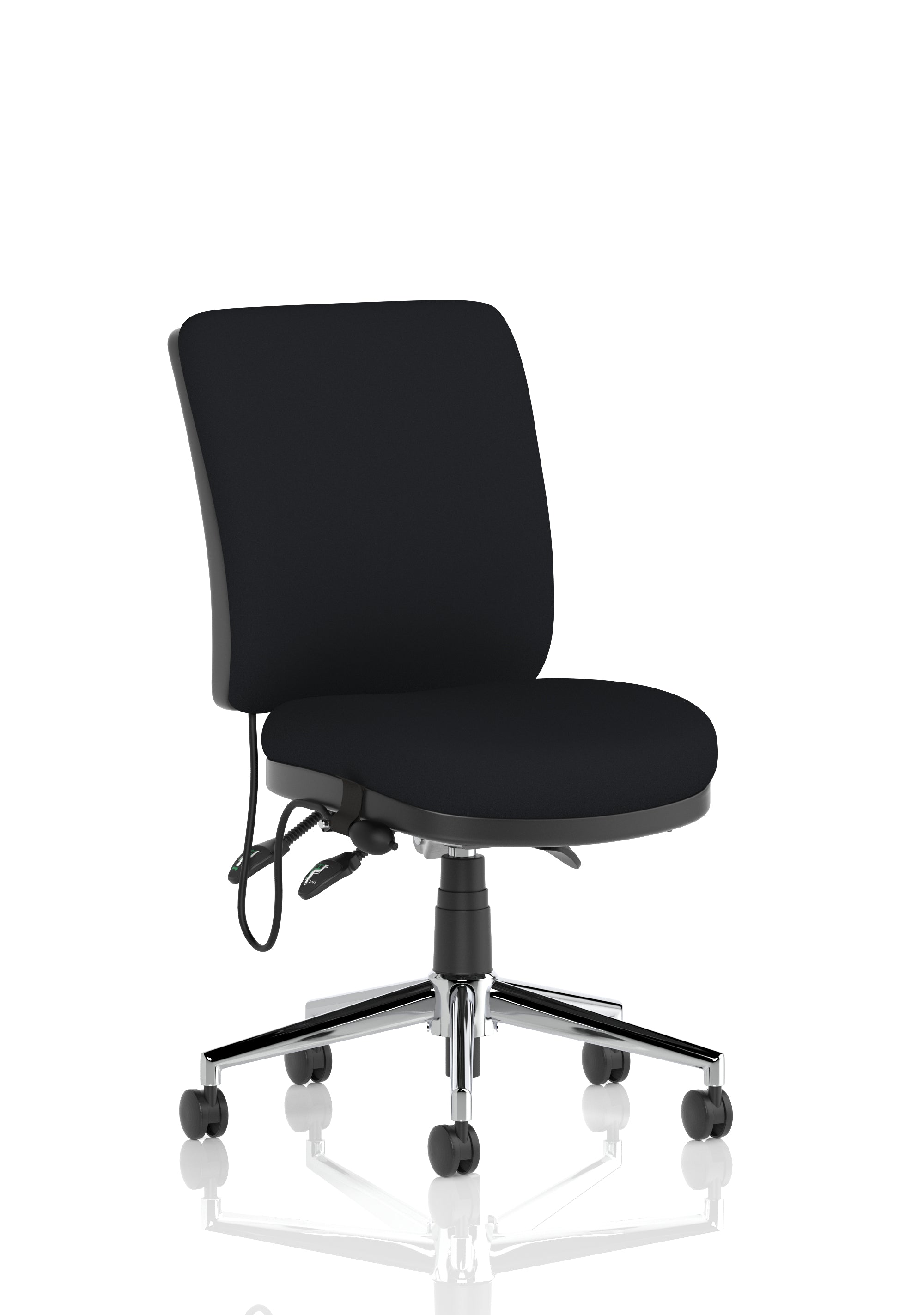Suppliers Of Chiro Medium Back Fabric Task Operator Office Chair - Available in 20 Colour Choices UK