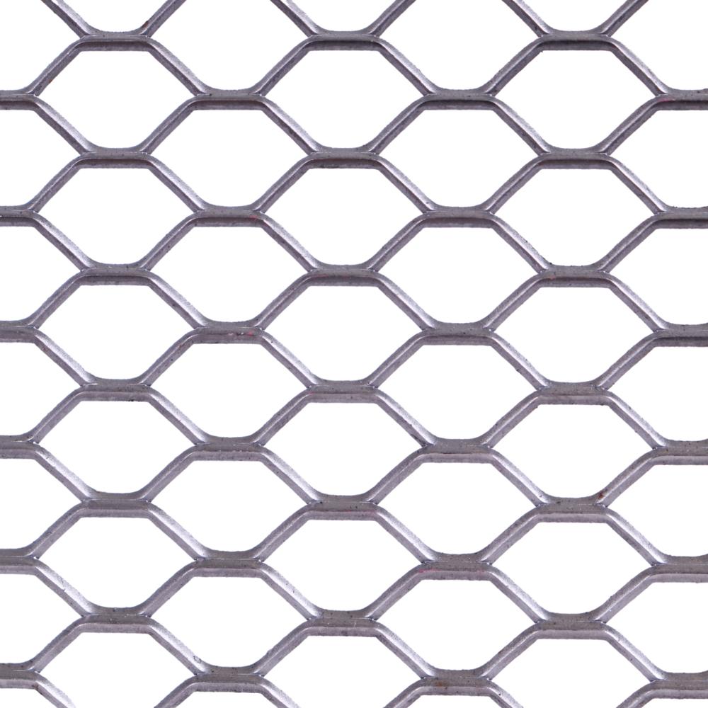 Expanded Mild Steel Raised Mesh HEX1 1250 x 1250mm