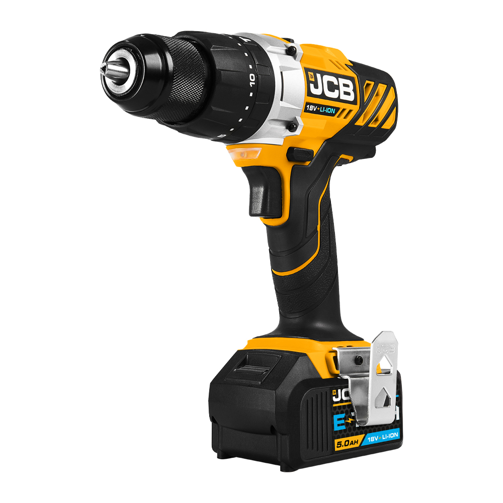 JCB 18V COMBI DRILL-JCB 18V Combi Drill 1x 2.0Ah 2.4A charger