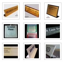 Bespoke Desk Plaques  London