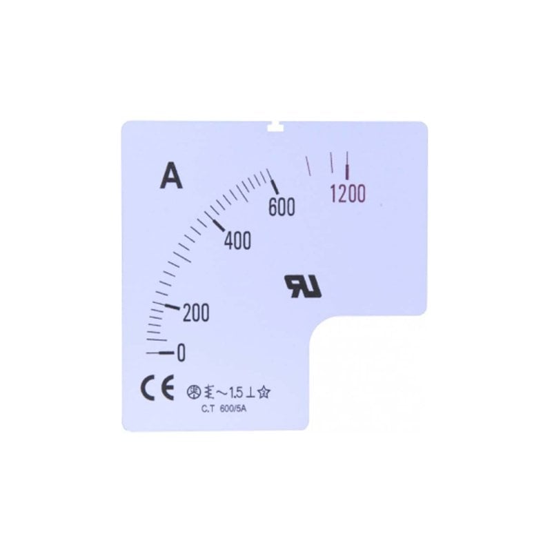 Taiwan Meters SC72-600F2-90 Scale