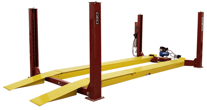 Specialising In 4 Post Vehicle Lifts for Garages and Workshops Requiring Safe Vehicle Storage and Servicing Solutions