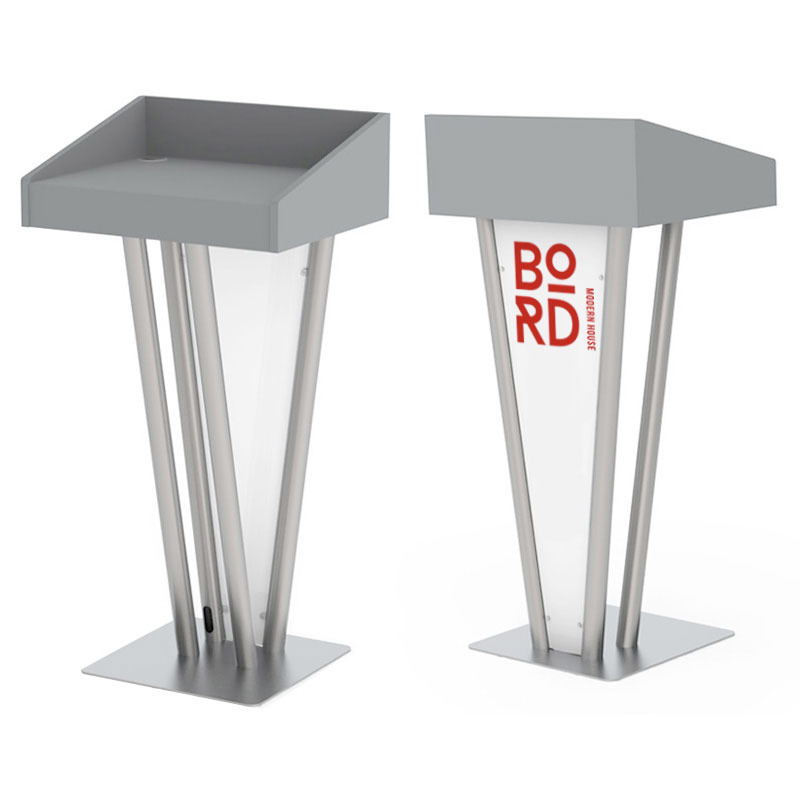 2023 Metal and Wood Lectern or Pulpit