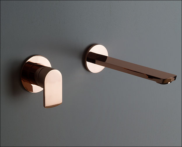 Copper Wall Mounted Bath Filler (35DD)