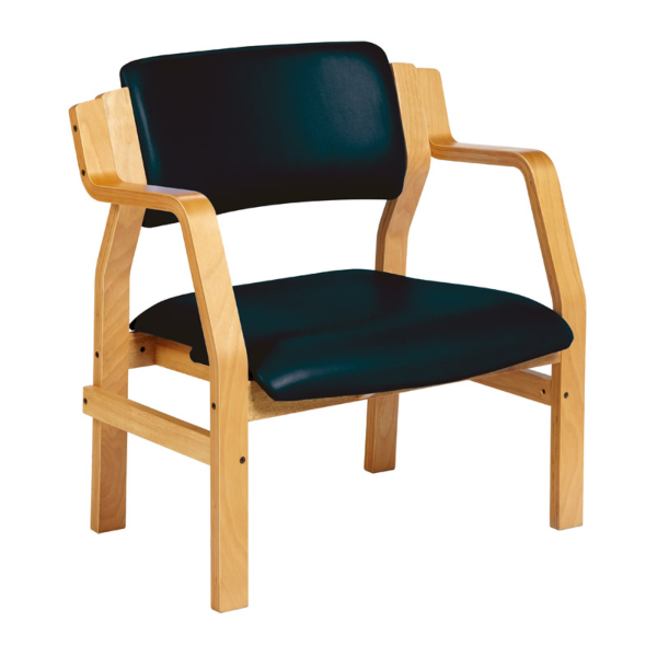 Aurora Bariatric Arm Chair - Black