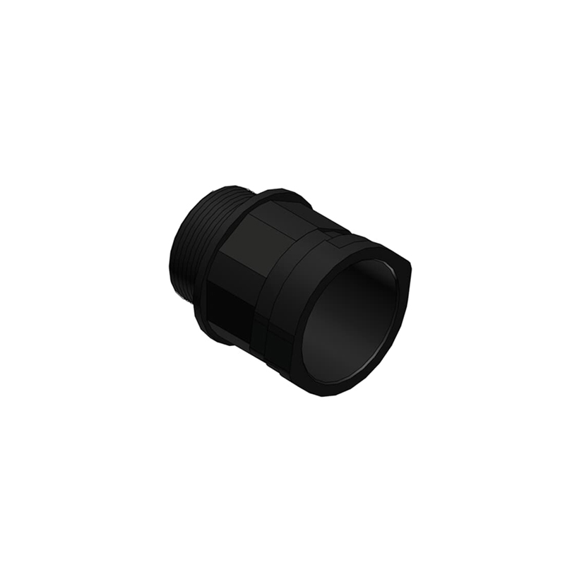 ABB ALNDM162 - 20 Straight Connector Black 16mm IP66