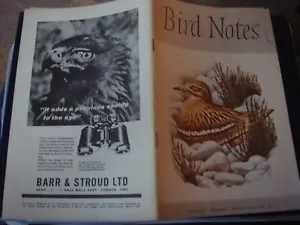 Brooke Bond Tunnicliffe  'Bird Notes' The Rspb Magazine March-April 1965 Rare