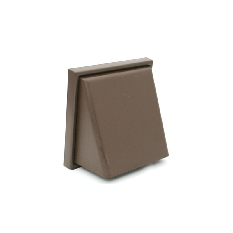 Manrose 100mm 4 Inch Dual Spigot Cowled Brown