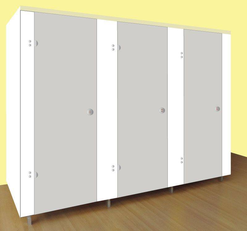 Custom Made Commercial Toilet Cubicles For The Workplace UK