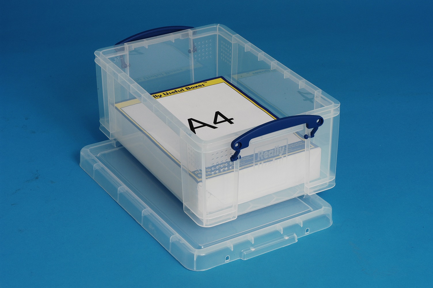 9 Litre Clear Really Useful Plastic Storage Box