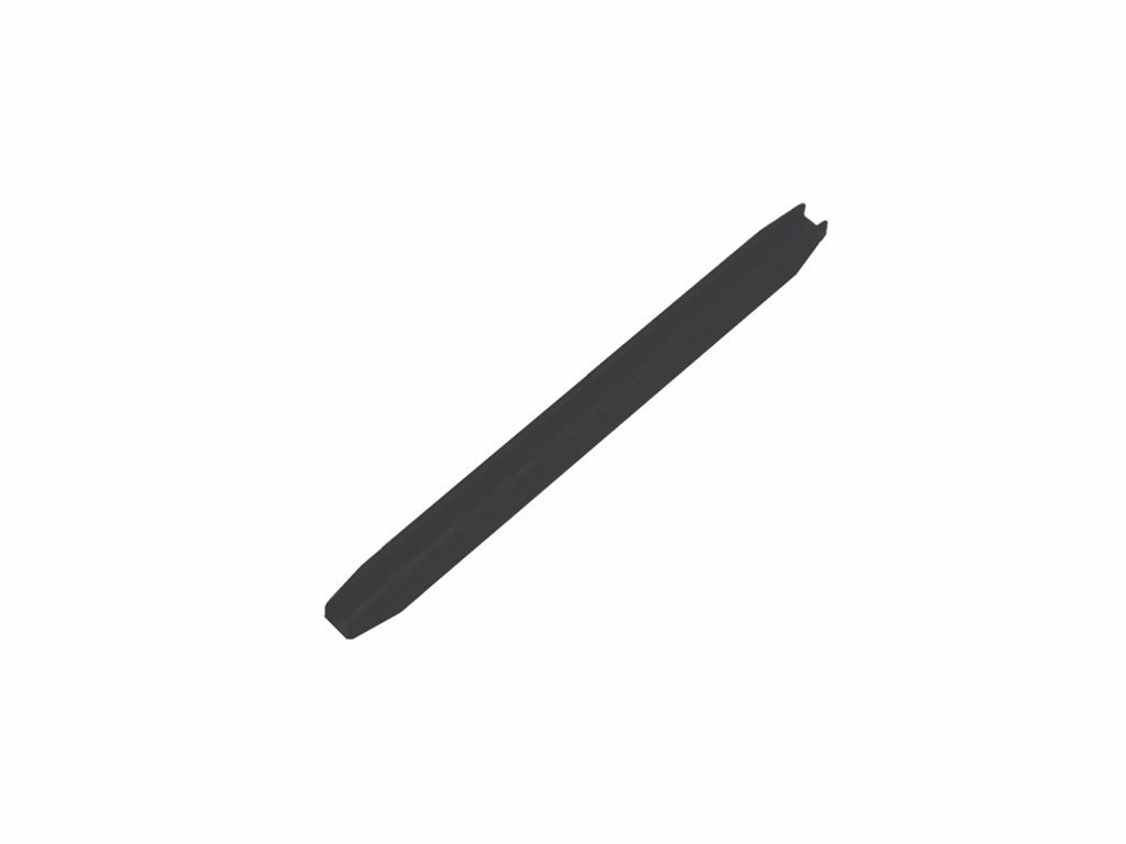 7.5mm Black Plastic Straight Connectors (Box of 2,000)