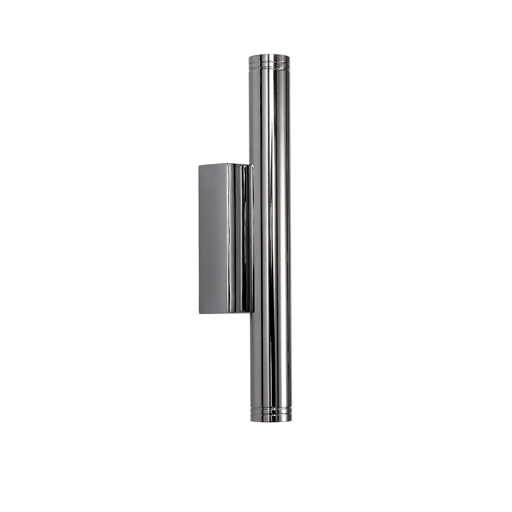 Luxuria Vortex Wall Light 2x3W LED 3000K 300lm IP54 Polished Chrome