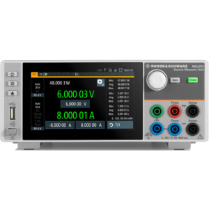 Rohde & Schwarz NGU201 Source Measure Unit, SMU, 2 Quadrant, 0 to 20V, 8A, 60W, 500kS/s, NGU Series