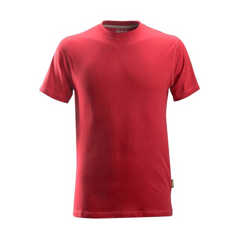 Snickers 2502 Classic T-Shirt Chilli Red Size: XL