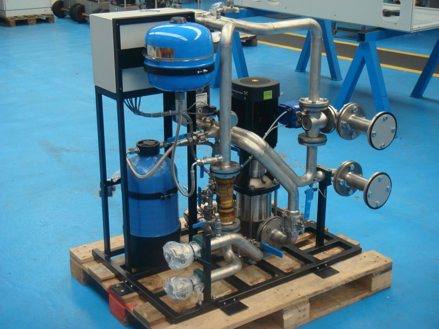 Process Cooling Systems With Temperature Monitoring for Sewage & Water Treatment Industry