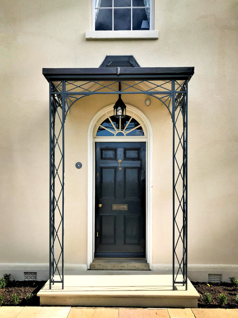 Regency Light Porch with Lined & Leaded Canopy