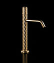 Twist Gold Tall Basin Mixer (47GC)