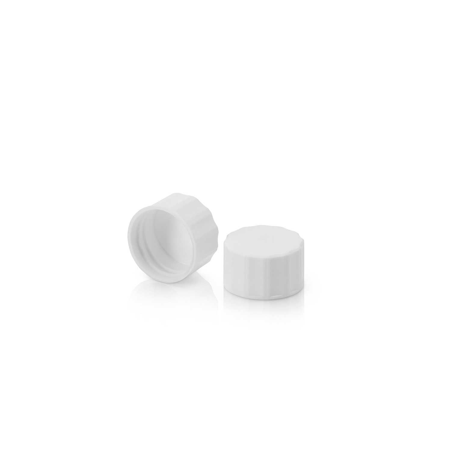 Supplier Of 28&#47;410 White Wadded Screw Cap &#45; Smooth