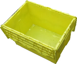 UK Suppliers Of Full Perimeter Standard UK Plastic Pallet (Open Deck) For The Retail Sector