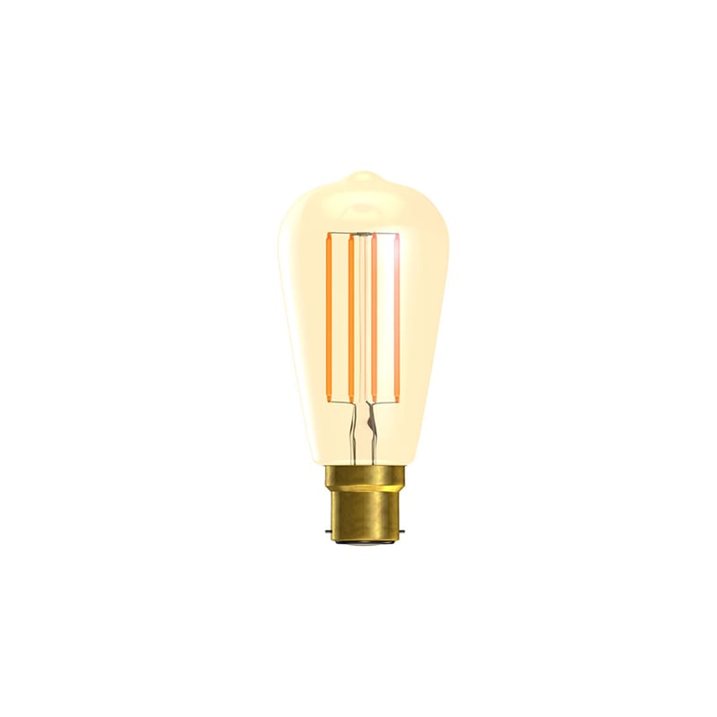 Bell Squirrel Cage Non-Dimmable LED Vintage Bulb 3.3W B22 2200K