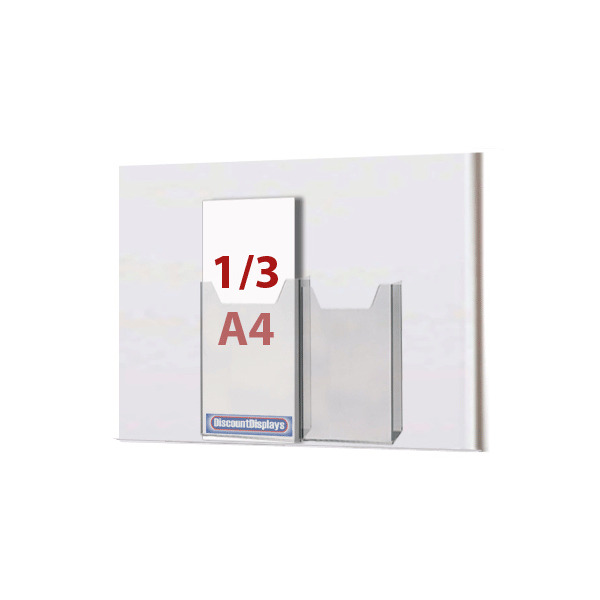 2 x 1/3 A4 Leaflet Dispenser on A3 Centres