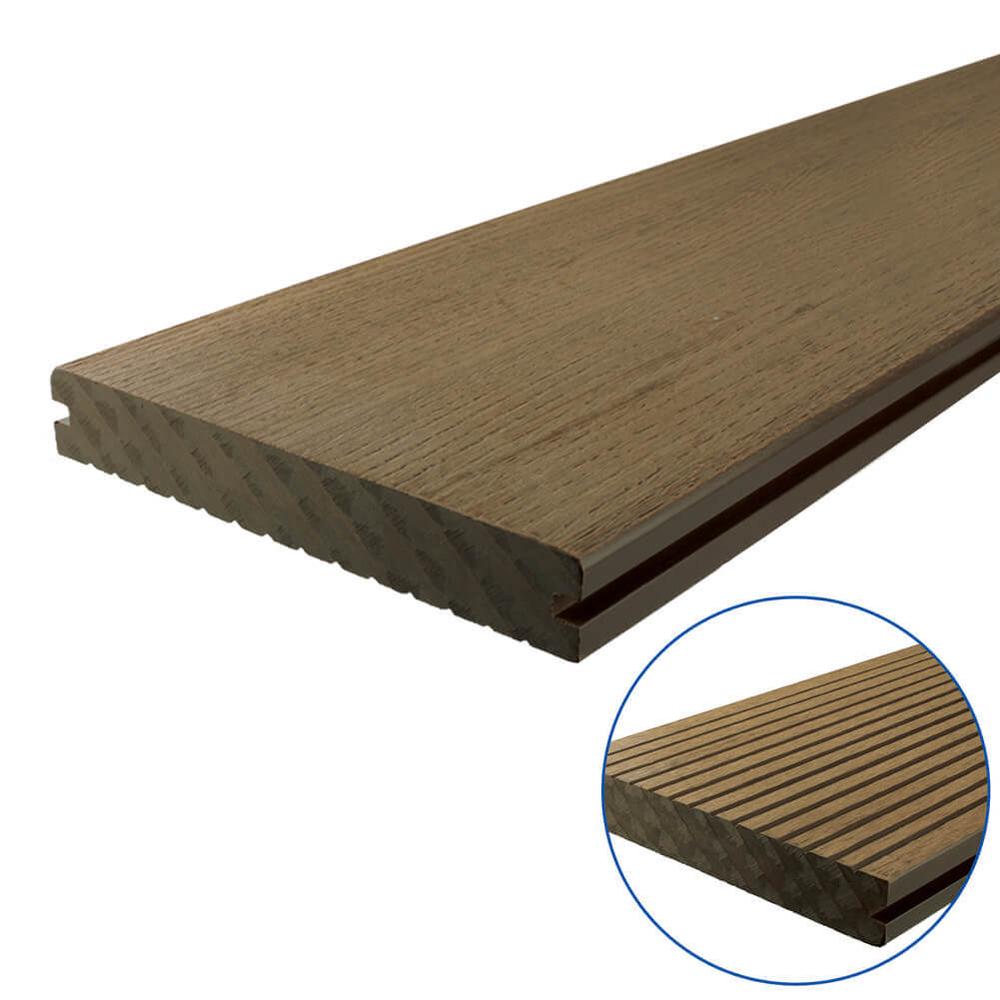 Teak Double Sided Deck Board 150 x 25 x 3600mm - Rinato Classic