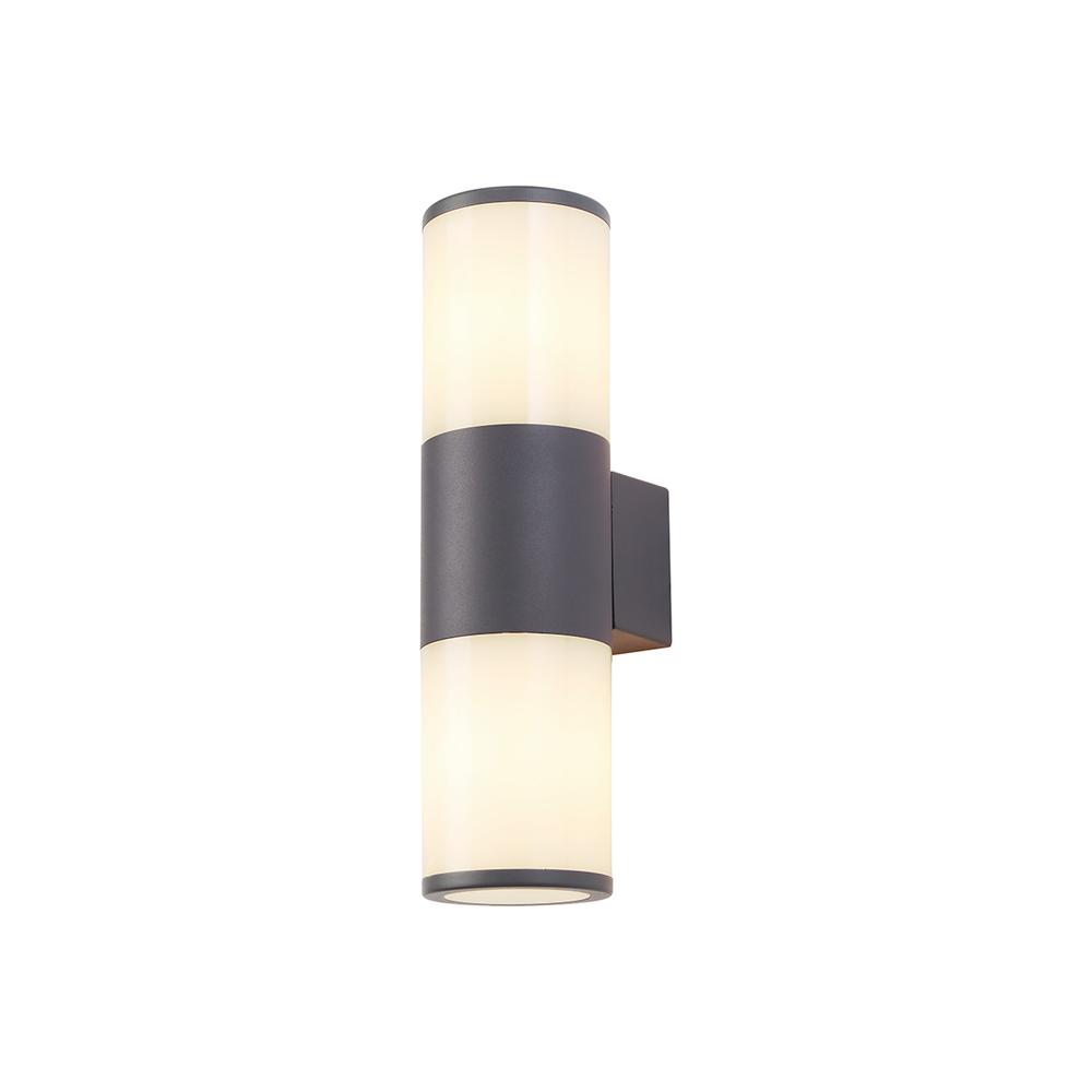 Luxuria Rhapsody Wall Light 2xE27 IP54 Anthracite/Opal