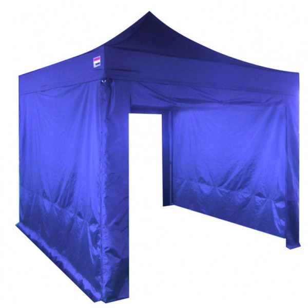 3x3m Commercial Gazebo with Colour Canopy and Walls