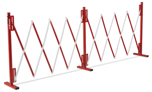 Armorgard BAR1 Barricade Expandable Safety Barrier Ext: 2530 x 300 x 380mm For Construction Companies