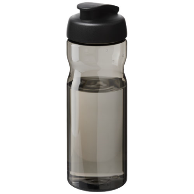 H2O ACTIVE® ECO BASE 650 ML FLIP LID SPORTS BOTTLE in Charcoal & Solid Black.