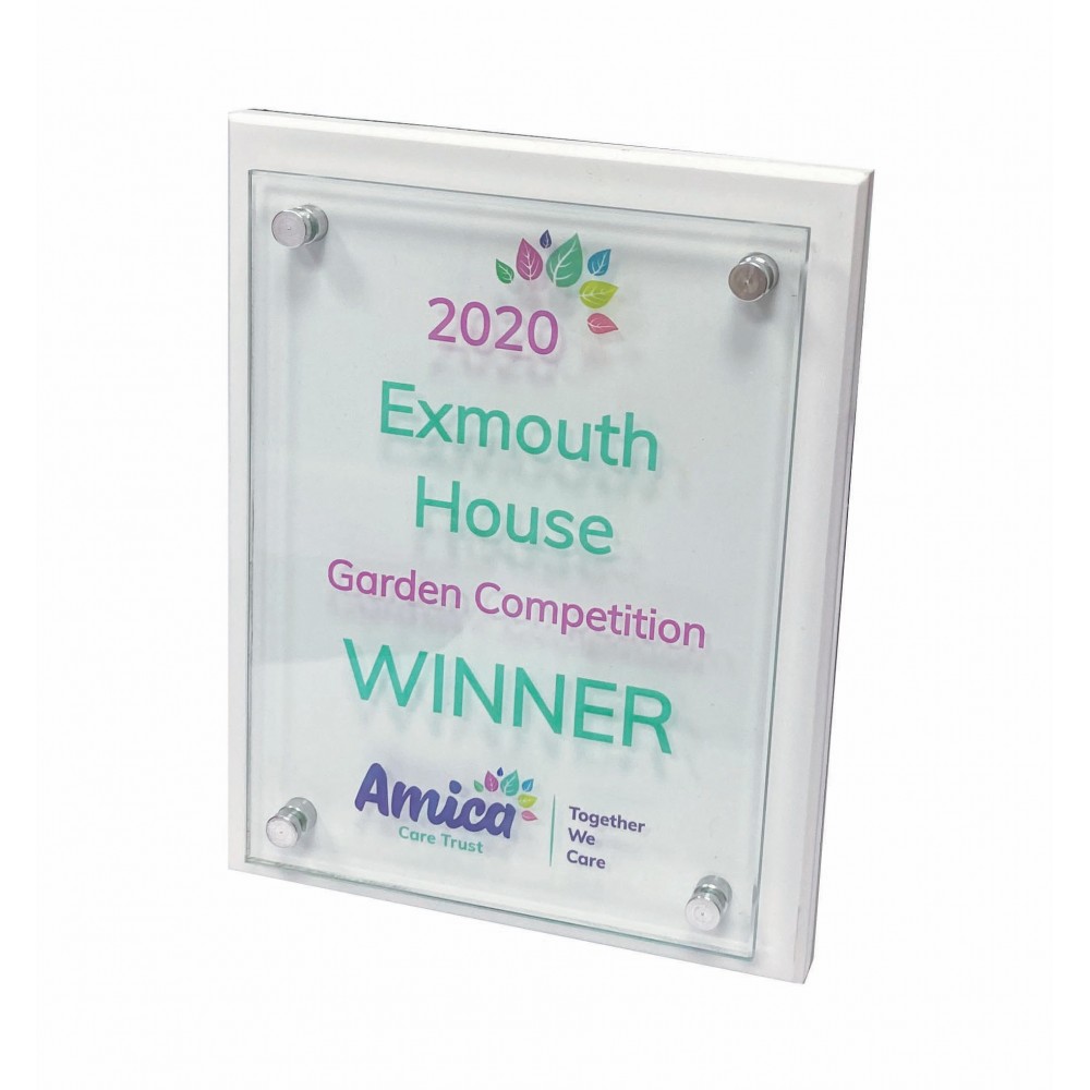 Suppliers Of Glass Wall Plaque Colour Printed Hertfordshire